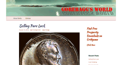 Desktop Screenshot of gorebaggsworld.com